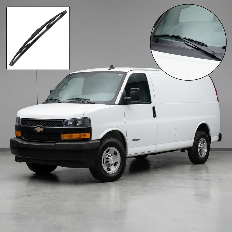 Passenger Side Wiper Blade for Chevrolet Express 2500 (1996 - 2025) - 1